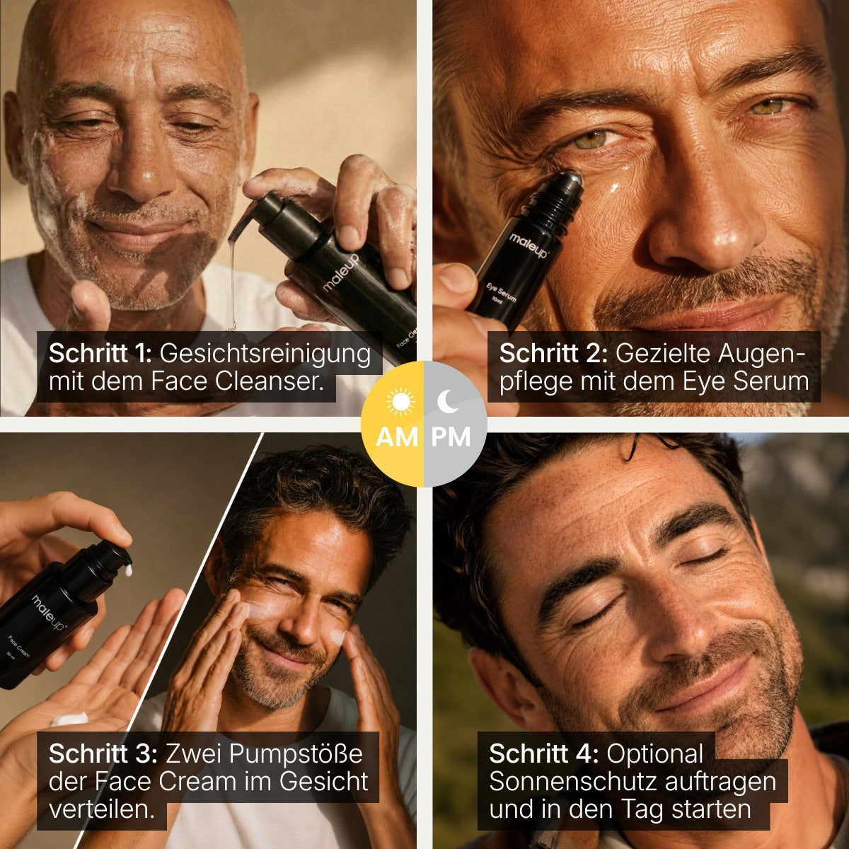 maleup Anti-Aging Komplett Set
