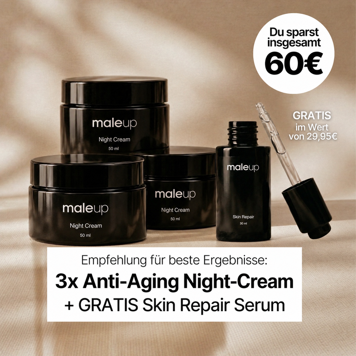 maleup Anti-Aging Night Cream